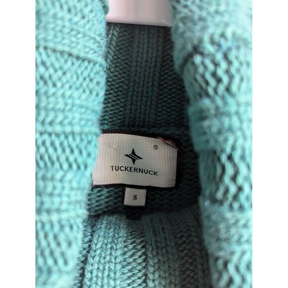 Tuckernuck Dahlia sweater size S cashmere blend floral turtleneck NEW - Picture 6 of 7